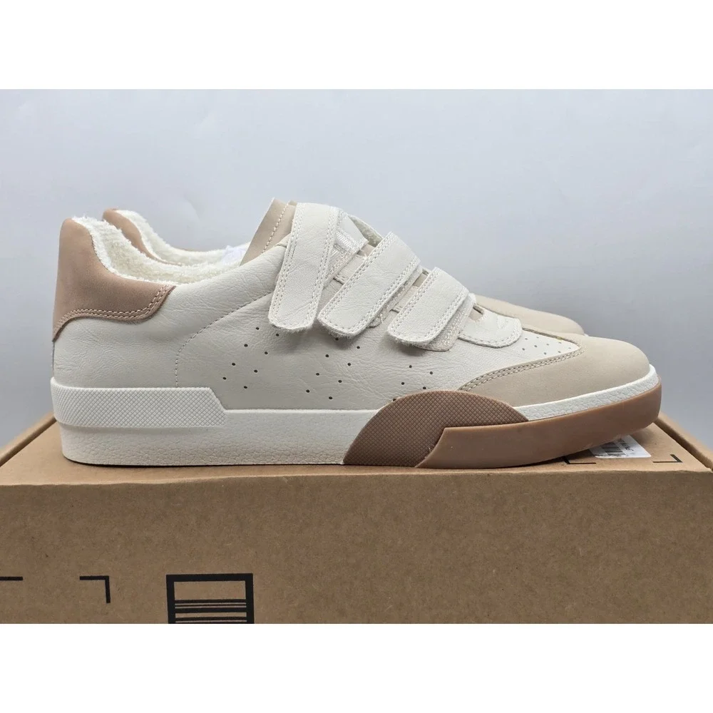 NEW Dolce Vita‎ Women's Hook Fashion Sneaker - Size 11 - Color White/Beige
